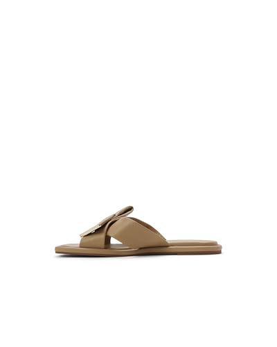 Image of Ted Baker Women's Spencer Leather Cross-Strap Bow Slide