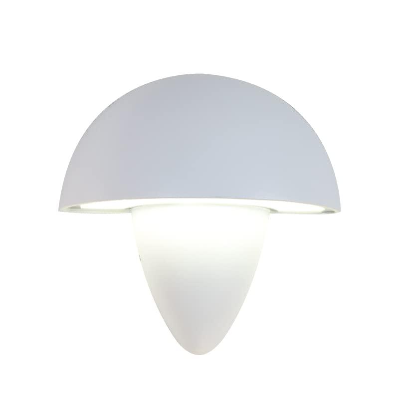 Lámpara de pared de hongo con luz LED blanca de 6W para una iluminación clara y de bajo consumo
