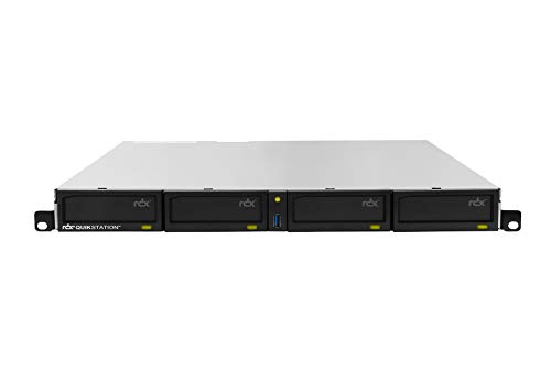 Tandberg RDX QuikStation 4 RDX Library - Rack-Mountable, Black (8920-RDX)