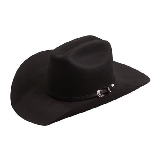 Image of Justin Men's Rodeo Hat - 3X Wool Collection - Cattleman Crease Crown - 4 inch Brim
