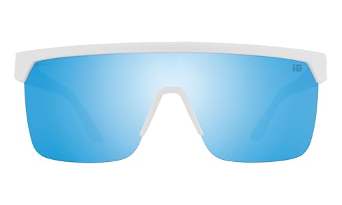 Image of Spy Optic Flynn, Shield Sunglasses, Color and Contrast Enhancing Lenses