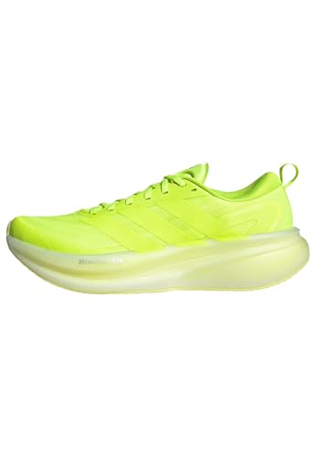 adidas Homme Supernova Glide Running Shoes, Lucid Lemon/Lucid Lemon/Silver Met., 42 2/3 EU