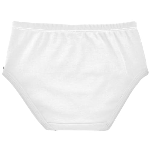 Joisal Solid White Panties Little Girl Girls Underwear Toddler Cotton Aesthetic Briefs Kids Undies 2t2