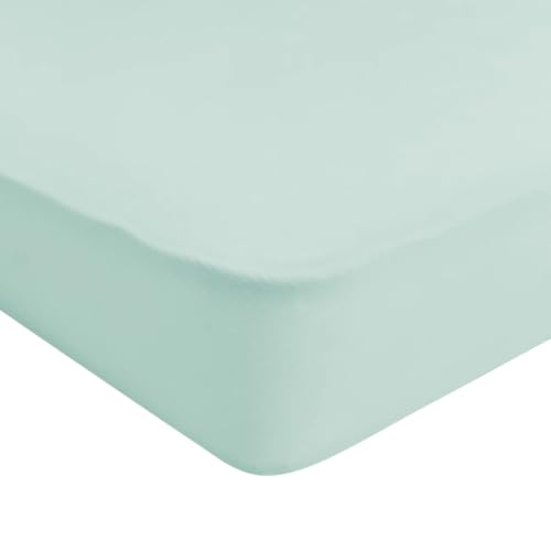 Image of Kyte Baby Soft Crib Sheet - Standard Fitted Crib Sheet Made with Rayon from Bamboo, Ultra-Gentle and Breathable (Sage)