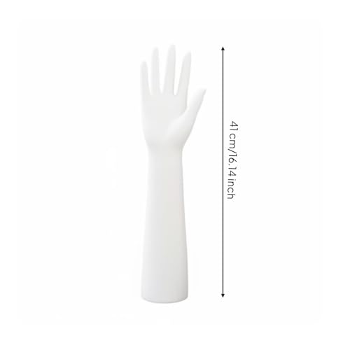 Guante para mujer protección solar resistente y sin dedos para modelado de mano 4