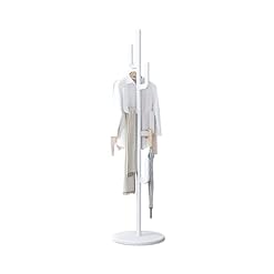 Stand Stand Stand Stand Solid Wood Coat Rack Gratuit Hall Hall Heat Arbre avec 6 crochets et base ronde stable for sacs… - Les Beatles, Paul McCartney, John Lennon, RIngo Starr, George Harrison