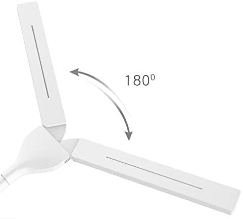 Lampe de bureau tactile LED pliable et dimmable pour protection des yeux