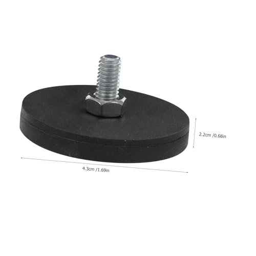 Base magnética M6 VALICLUD de goma antidesgaste para soportes de herramientas 2