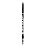 lapiz de cejas para cabello negro Con goupillón integrado para peinar la ceja y difuminar el color