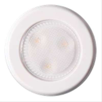 WestekBL-PUTN-W2 Compact Puck Lights, Battery Operated, White, 2-Pk. - Quantity 1