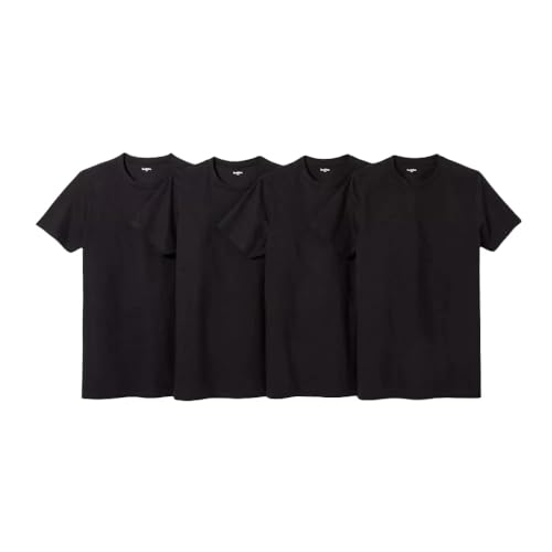 Goodfellow & Co Men's 4pk Crew-Neck Short Sleeve T-Shirt -