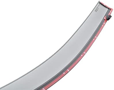 WellVisors Window Visors Wind Deflectors Compatible with Lexus 2013-2020 GS350 GS450h with Chrome Trim Rain Guards 3-847LX022