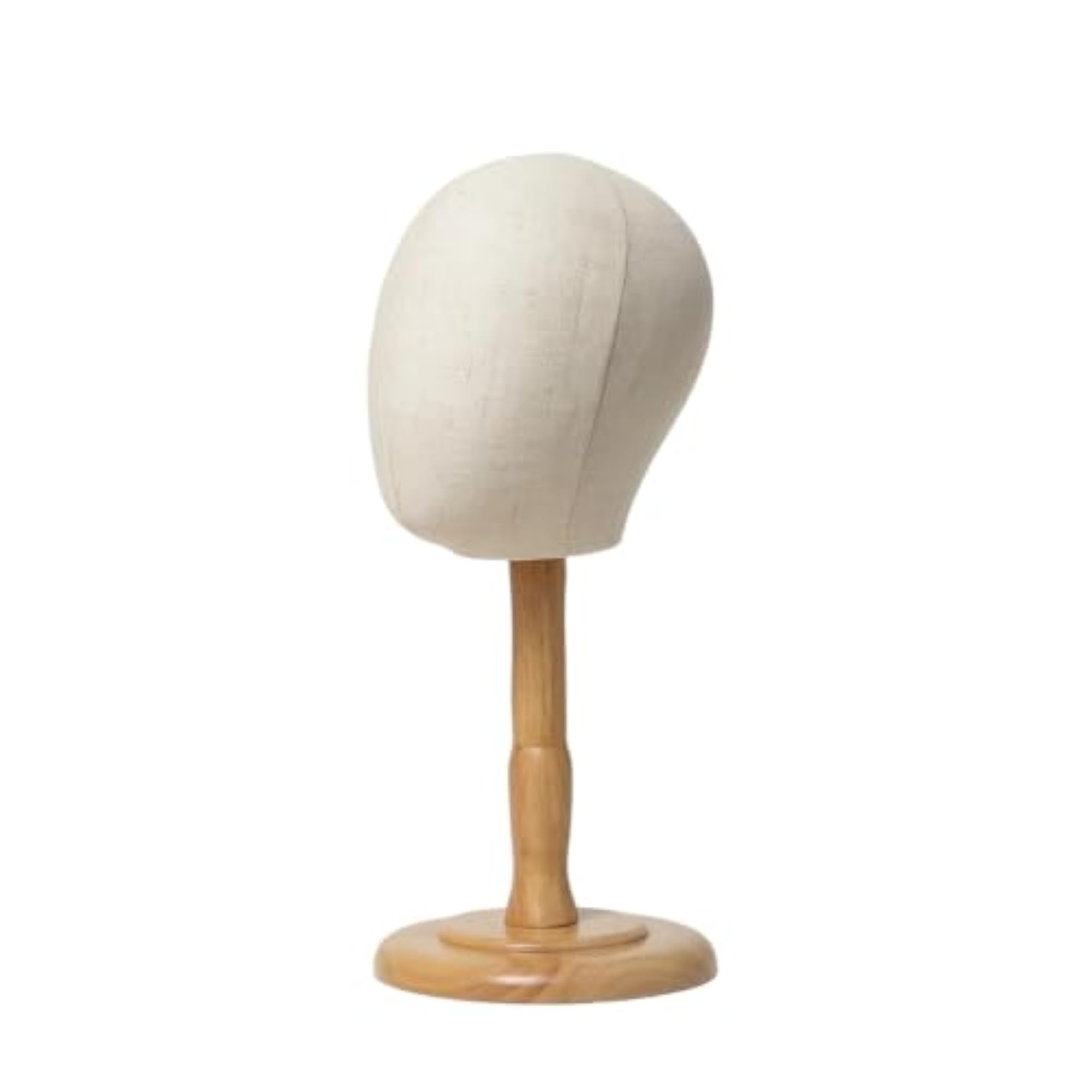 Freestanding Textile Head Stand for Retail Use