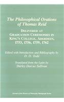 The Philosophical Orations of Thomas Reid: Deli... 0809314681 Book Cover