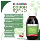 Herbion Naturals Cough Syrup for Children, Soothe Sore Throat, Natural Cherry Flavour, Suitable for Children 6 years and above, 150 mL