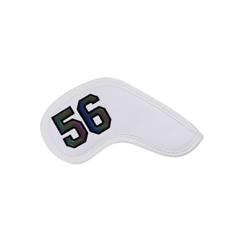 Scott Edward Golf Magnetic Wedge Covers, White Gradient, 56 Degree