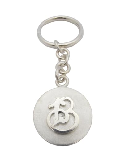Porte-Clés en Argent 925 Fortuna Brisa : accessoire de taille moyenne avec treize porte-bonheur