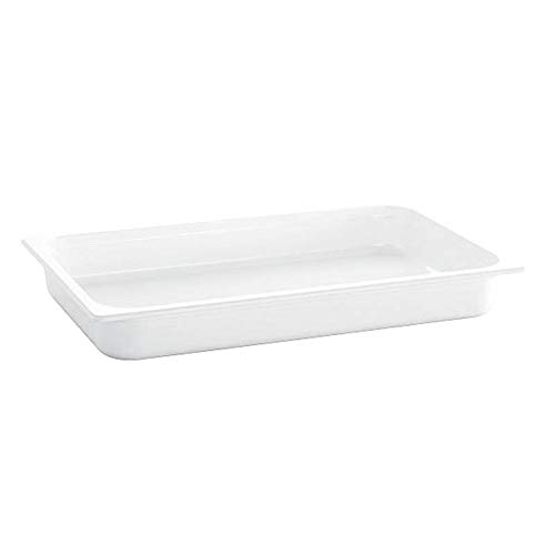 Paderno Bacinella GN 1/1 Melamina Bianco Cm 53X32,5X10
