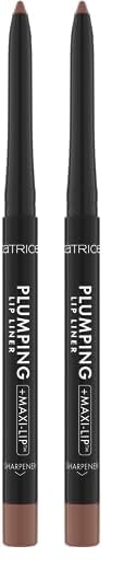 Catrice Cosmetics Plumping perfilador de labios voluminizador, hidratar/humectar, de larga duración, matificante, color intenso, mate, 0.35 g (Paquete de 2)