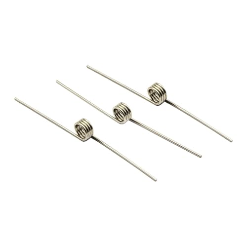 Ressort de torsion 0.4mm en acier inoxydable 304 de 3 laps et angle 90 - 3