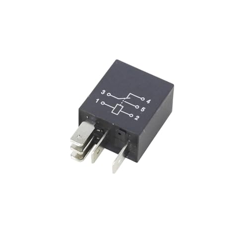 Relé automotriz 5 pines 12V 30A recambio conmutador para coche