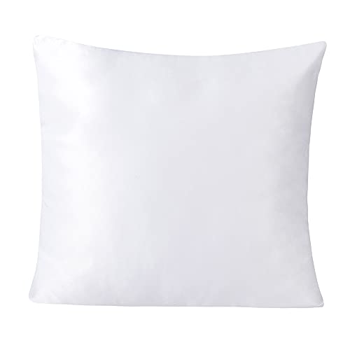 H-E Plain White Sublimation Blank Pillow Case Dtf Printing Fashion Cushion Pillowcase Cover For Sublimation And Dtf Printing Diy Throw Pillow Covers (10Pcs/Pack) #TOP1