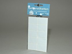 Preisvergleich Produktbild 2 x 100 Gefrieretiketten weiß
