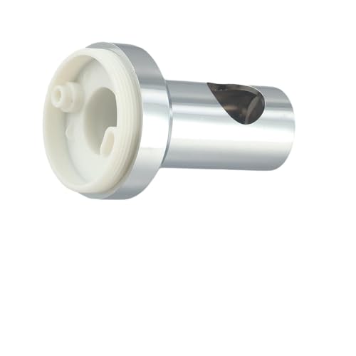 Yhenlovtt Barres de douche chromées Construction ABS - 21 supports de fixation murale pour douche 22 mm - Fixation pour tube de tige avec vis de montage 5-22 mm (compatible avec les raccords de salle