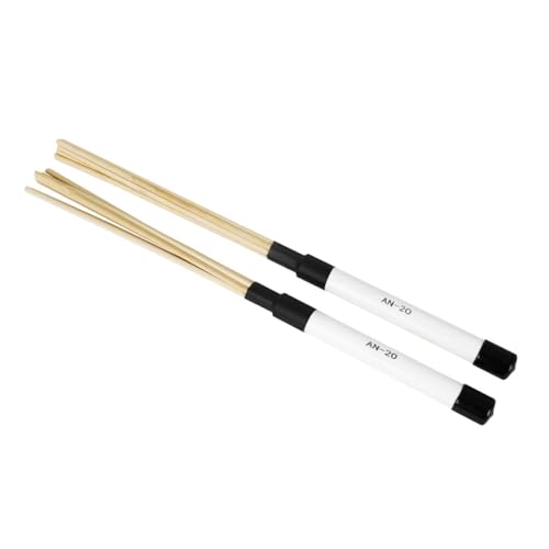Baquetas de madera para práctica de batería, diseño ligero miniatura 4