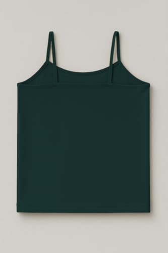Image of Kurve Girl's Sleeveless Tank Top - Stretch Undershirts Cami Camisole, UV Protective Fabric, Rated UPF 50+ (Made in USA)