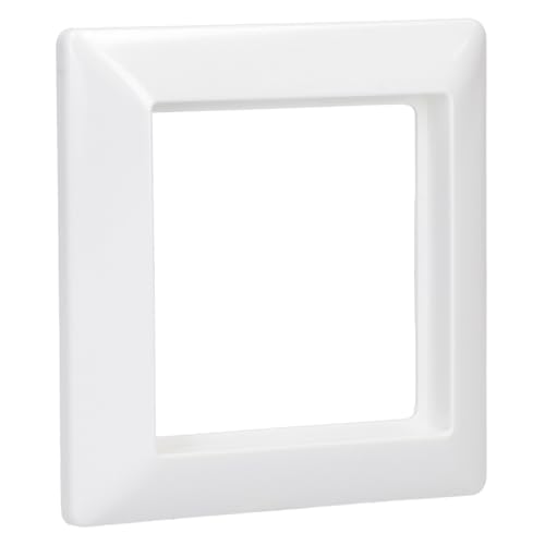 Jung AS581WW cadre simple Duroplast抗刮擦 et haute résistance blanc