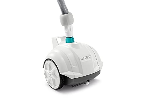 Image of INTEX 28007E ZX50 Suction-Side Above Ground Automatic Pool Cleaner: for Smaller Pools - Cleans Pool Floor - Removes Debris - Removable Filter Tray - 21ft Tangle Free Hose