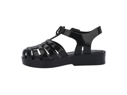 Image of mini melissa Possession Jelly Fisherman Sandal for Toddler and Kids | Iconic Fisherman Jelly Sandal for Toddlers & Girls, Adjustable Buckle, Waterproof, Bubblegum Scent, Play & Dress Shoes