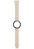HIP HOP Orologio Uomo, Bracciale in Silicone E Metallo, Cassa 42 cm