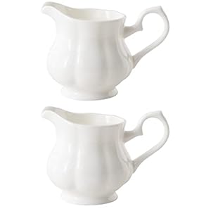 Hemoton 2 Stuks Melkpot Keramische Melk Koffie Pot Melkpot Kruik Keukengerei Melk Container Suiker Pitcher Container Voor Keuken