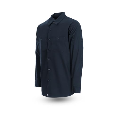 PINNACLE Men's Long Sleeve Industrial Workwear Shirt S10