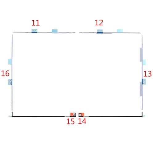 OLVINS Juego de tiras adhesivas para Apple iMac A1419 de 27 pulgadas, años 2012, 2013, 2014 y 2015