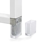 Elfa 222730 Ladder Legs for Basket, Transparent, 2 x 2 x 1 [cm]