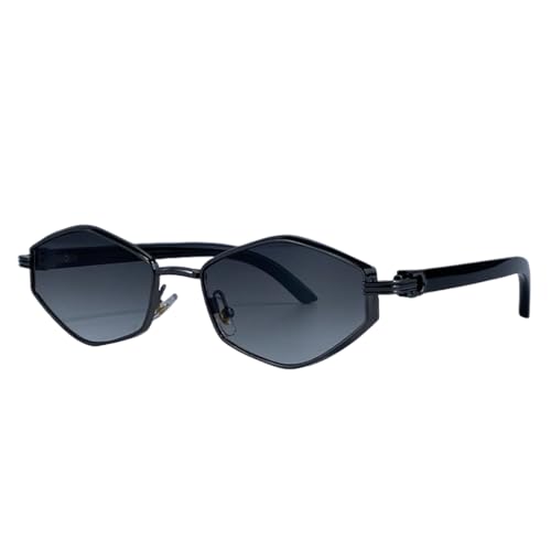 Lunettes de soleil punk vintage luxe avec verres UV400