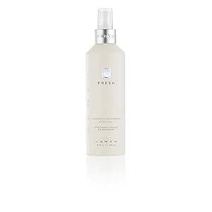 Zents Luminous Cashmere Body Oil (Fresh Fragrance) | Moisturizing Body Oil with Vitamin E & Organic Coconut Oil | Softens & Smooths Skin | 8 fl oz