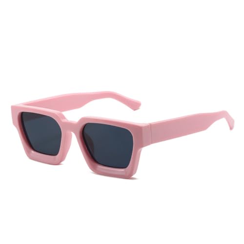 Lunettes de soleil carrées contre l'éblouissement avec protection UV400 rétro