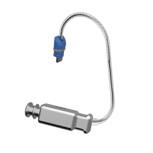 MiniReceiver 3.0 (Speaker Wire Length:2) for Signia rexton AudioService Hearing aids (Left Medium)