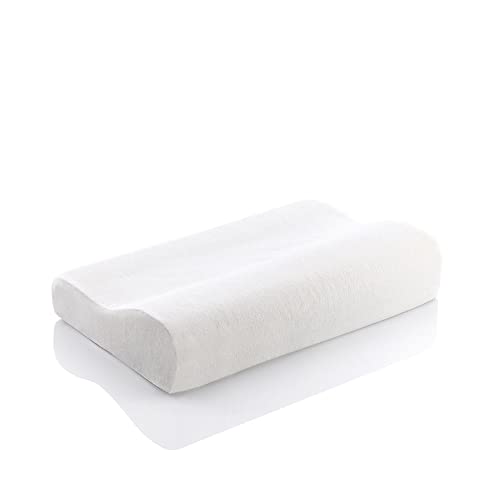 InnovaGoods Almohada VISCOELÁSTICA Cervical V0100948, Blanco, Unitalla