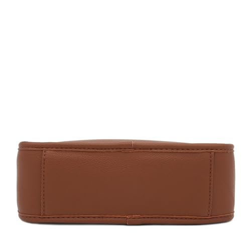 Image of Small Minimalist Shoulder Bag for Women, Faux Leather Underarm Purse, Chic Top Handle Handbag for Everyday