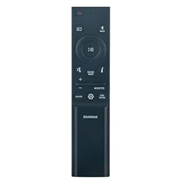 AH81-15498A Replace Remote Control fit for Samsung Soundbar HW-B550 HW-B53M HW-B53C HW-B530 HW-B450 HW-B650 HW-B43C HW-B63C HW-B63M HW-B67E HW-B67C HW-B45E HW-B430 HW-B440 HW-Q600B HW-Q6CB HW-Q67CBF