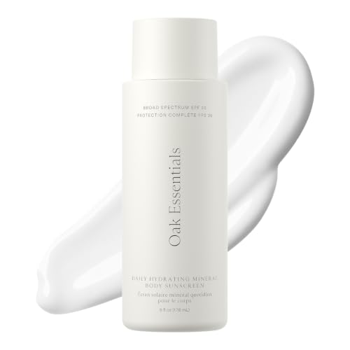 Oak Essentials Daily Hydrating Mineral Body Sunscreen SPF 30, 6 fl oz