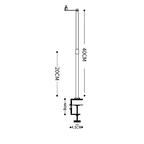 Soporte para proyector universal telescópico y fijo miniatura 2