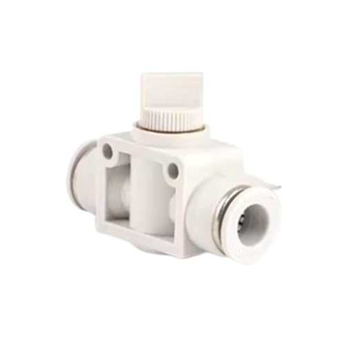 Válvula manual de tres vías serie AHV X-AHVFF0404 para regular presión sin fugas
