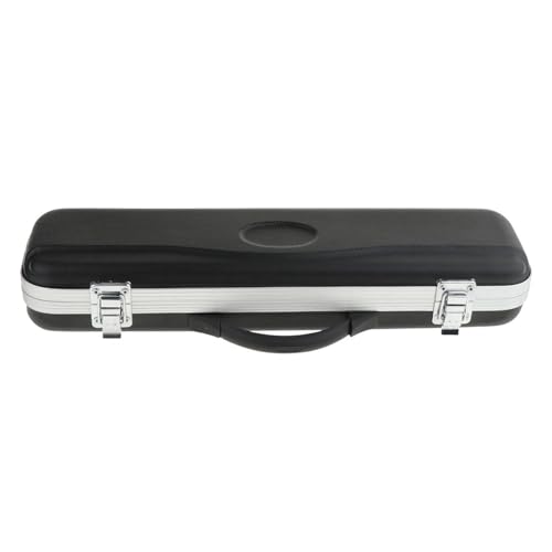 SNRTKA Flute Case Carrying Padded Flute Storage Case Box Flute Protector for 16 Holes Flute Black for Flute