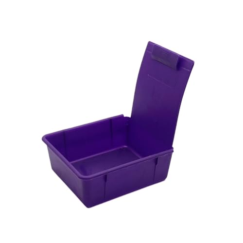 Plateau de rangement de modèle de dents violet pour optimiser l'espace de votre labo